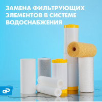Замена и выбор картриджа магистрального фильтра для воды